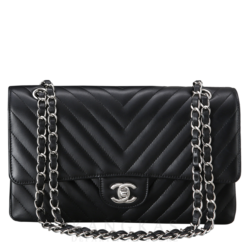 CHANEL(USED)샤넬 클래식 플랩백 쉐브론 미듐