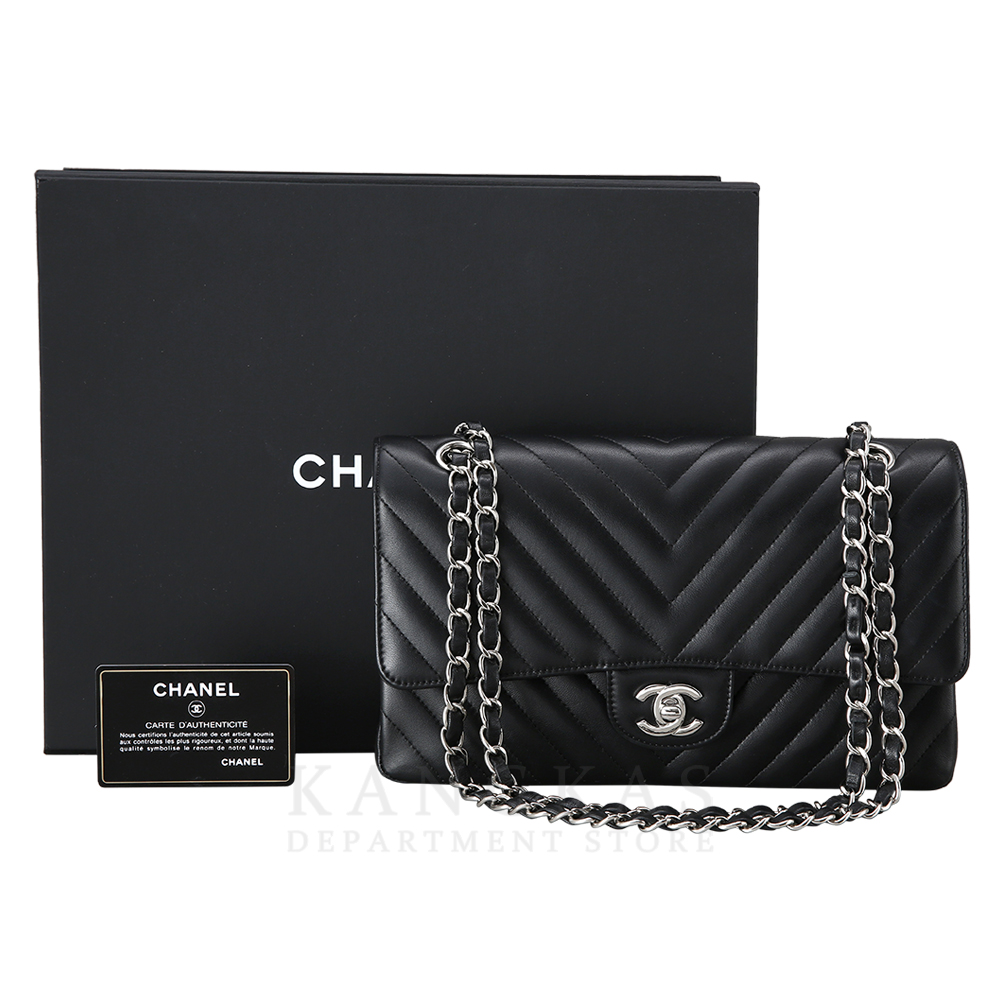 CHANEL(USED)샤넬 클래식 플랩백 쉐브론 미듐