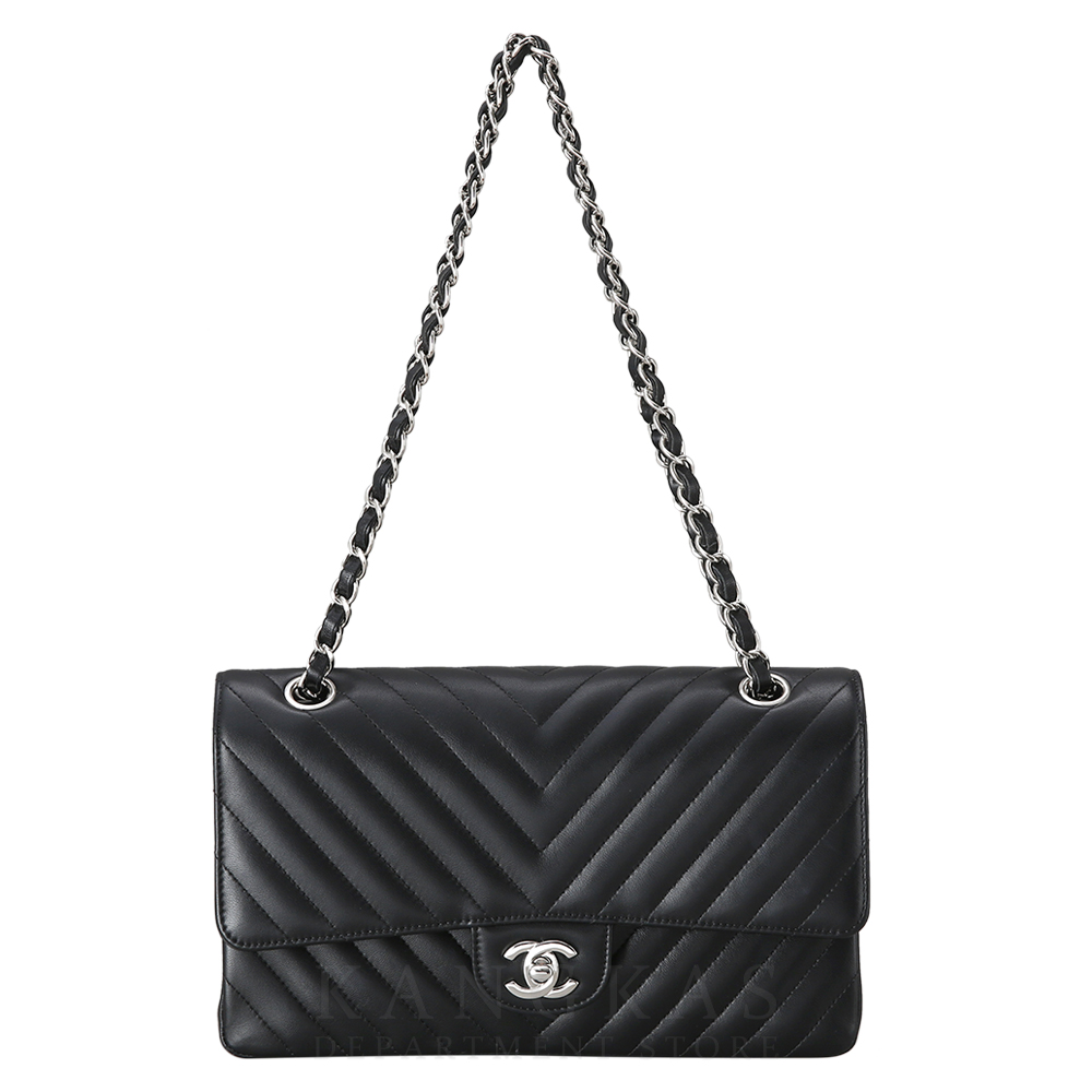 CHANEL(USED)샤넬 클래식 플랩백 쉐브론 미듐