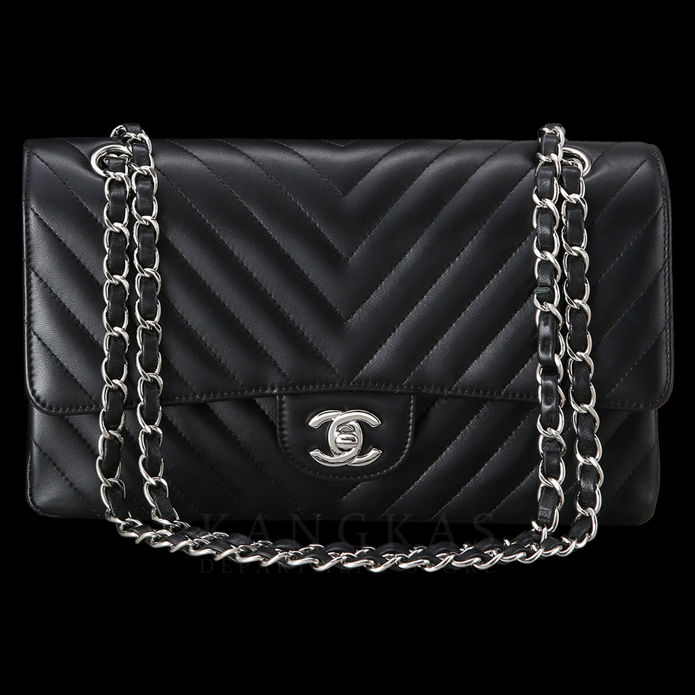 CHANEL(USED)샤넬 클래식 플랩백 쉐브론 미듐