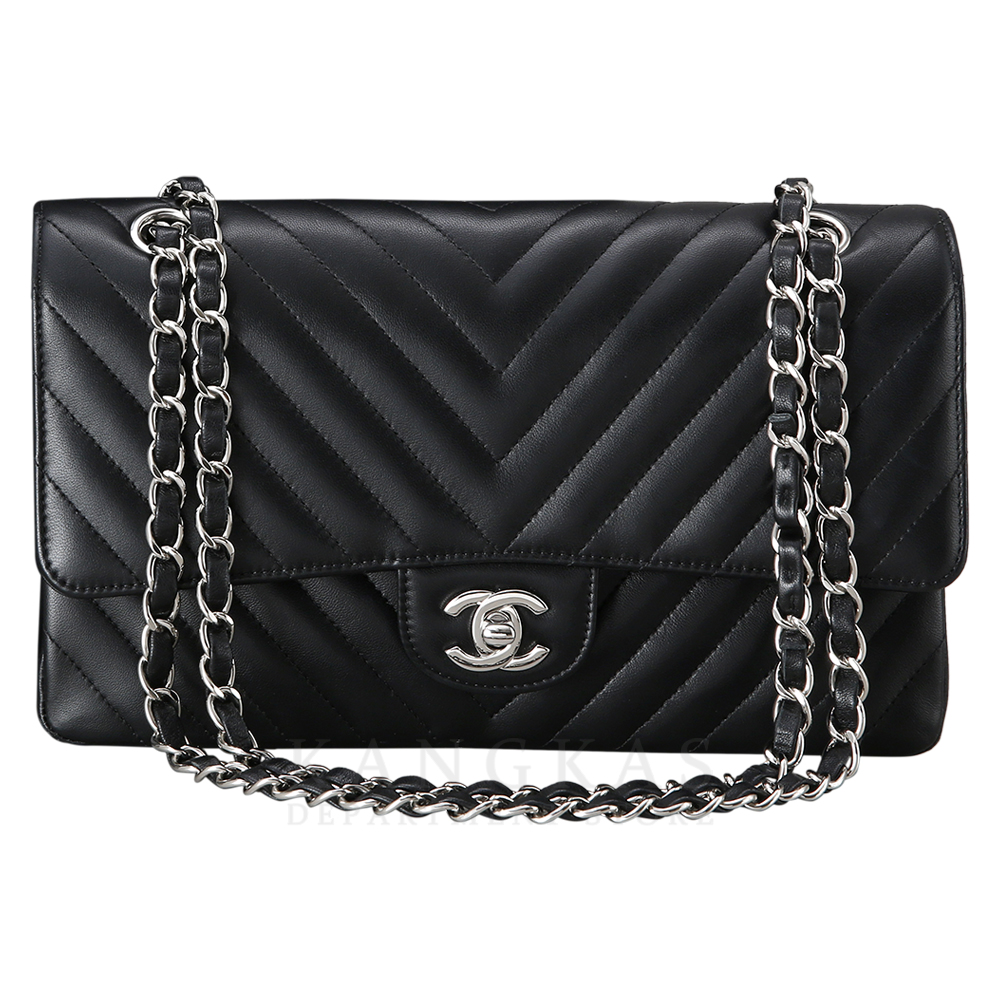 CHANEL(USED)샤넬 클래식 플랩백 쉐브론 미듐