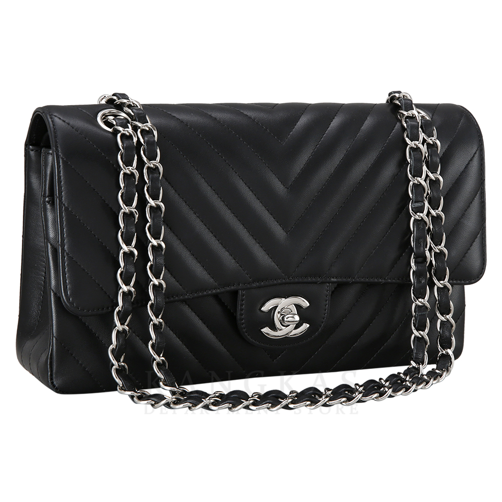 CHANEL(USED)샤넬 클래식 플랩백 쉐브론 미듐