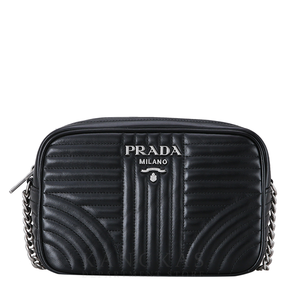 PRADA(USED)프라다 1BH083 다이아그램 카메라백