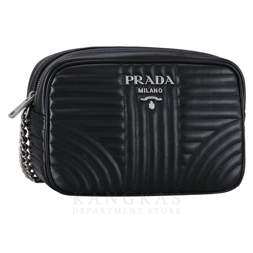 PRADA(USED)프라다 1BH083 다이아그램 카메라백