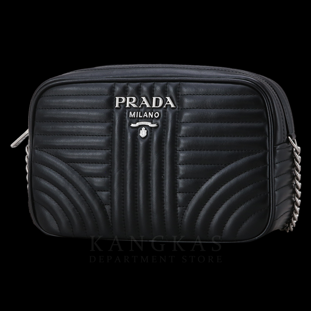 PRADA(USED)프라다 1BH083 다이아그램 카메라백