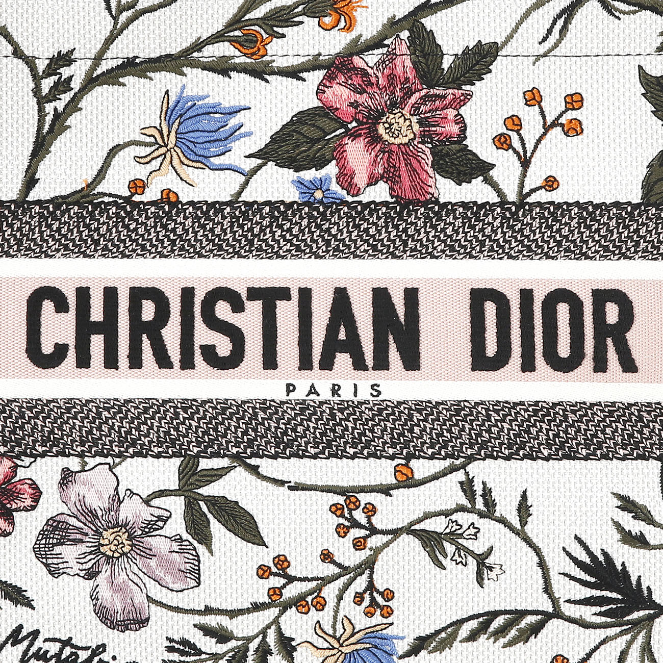 CHRISTIAN DIOR(USED)크리스찬디올 오블리크 북토트백 미디엄
