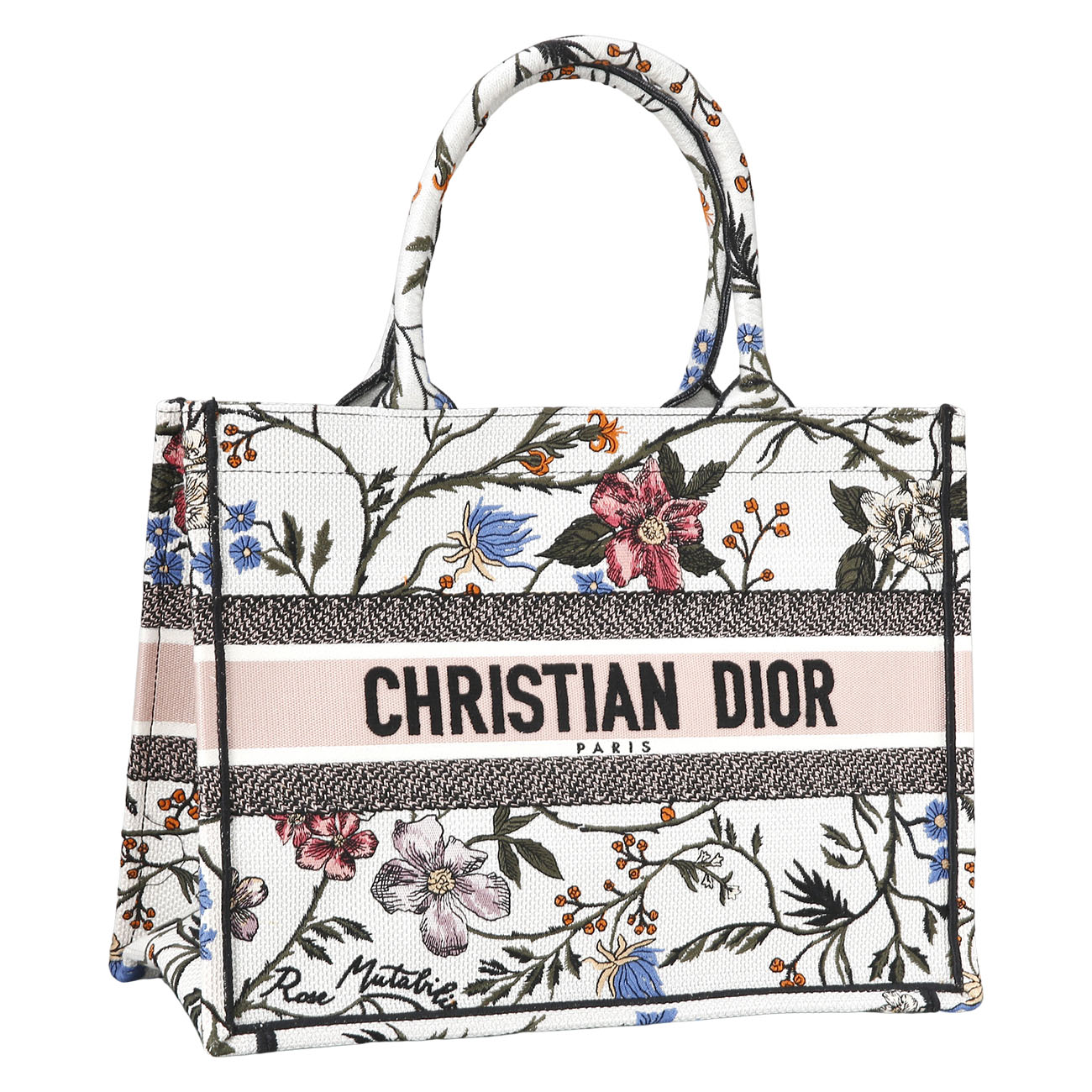 CHRISTIAN DIOR(USED)크리스찬디올 오블리크 북토트백 미디엄