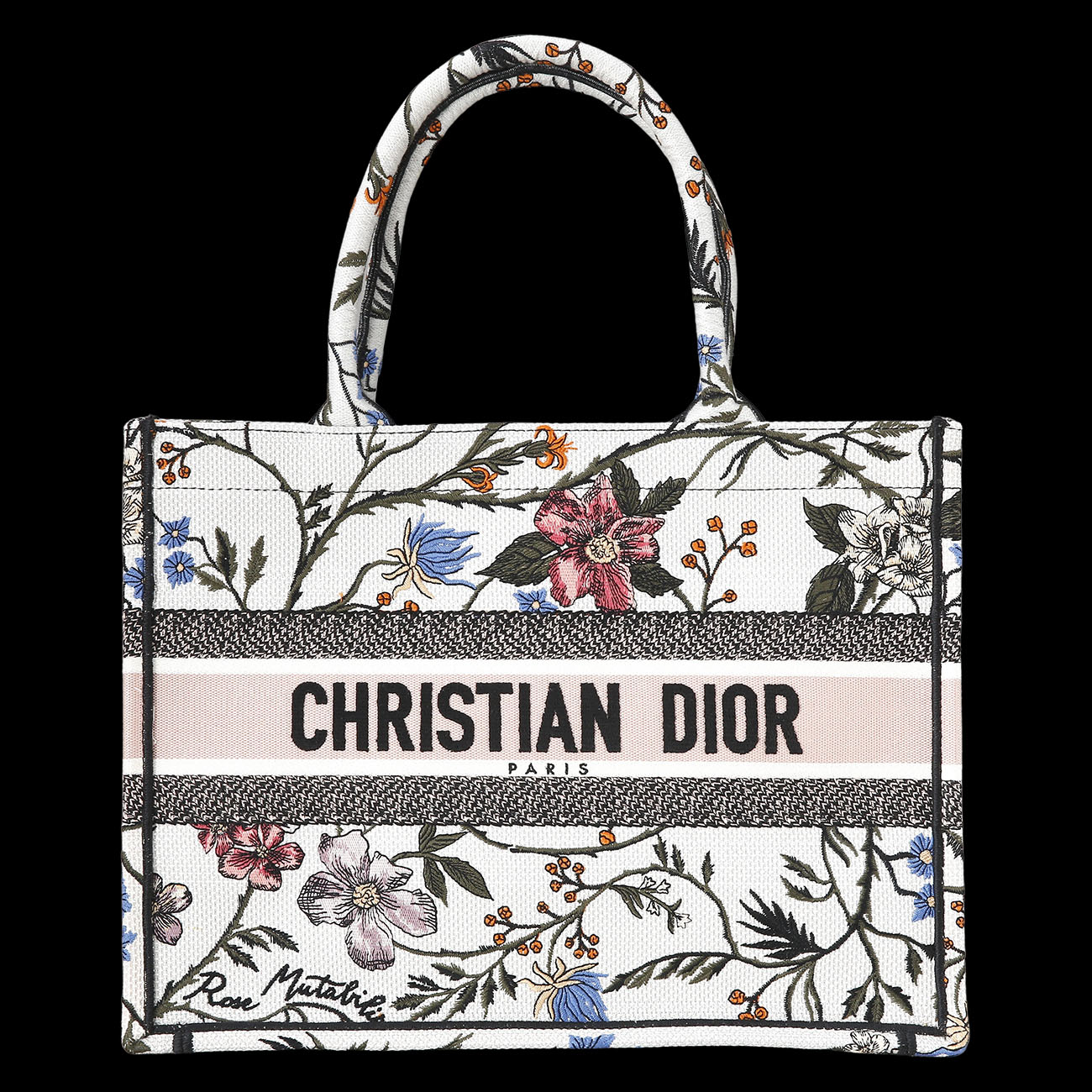 CHRISTIAN DIOR(USED)크리스찬디올 오블리크 북토트백 미디엄