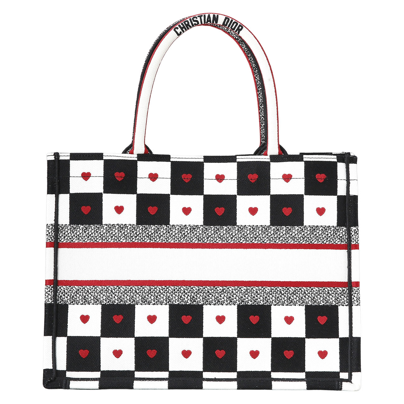 CHRISTIAN DIOR(USED)크리스찬디올 오블리크 북토트백 미디엄