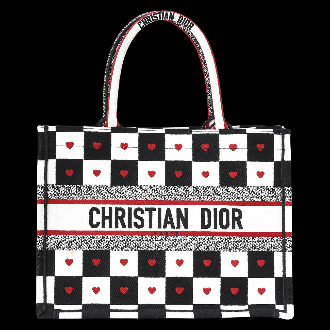 CHRISTIAN DIOR(USED)크리스찬디올 오블리크 북토트백 미디엄