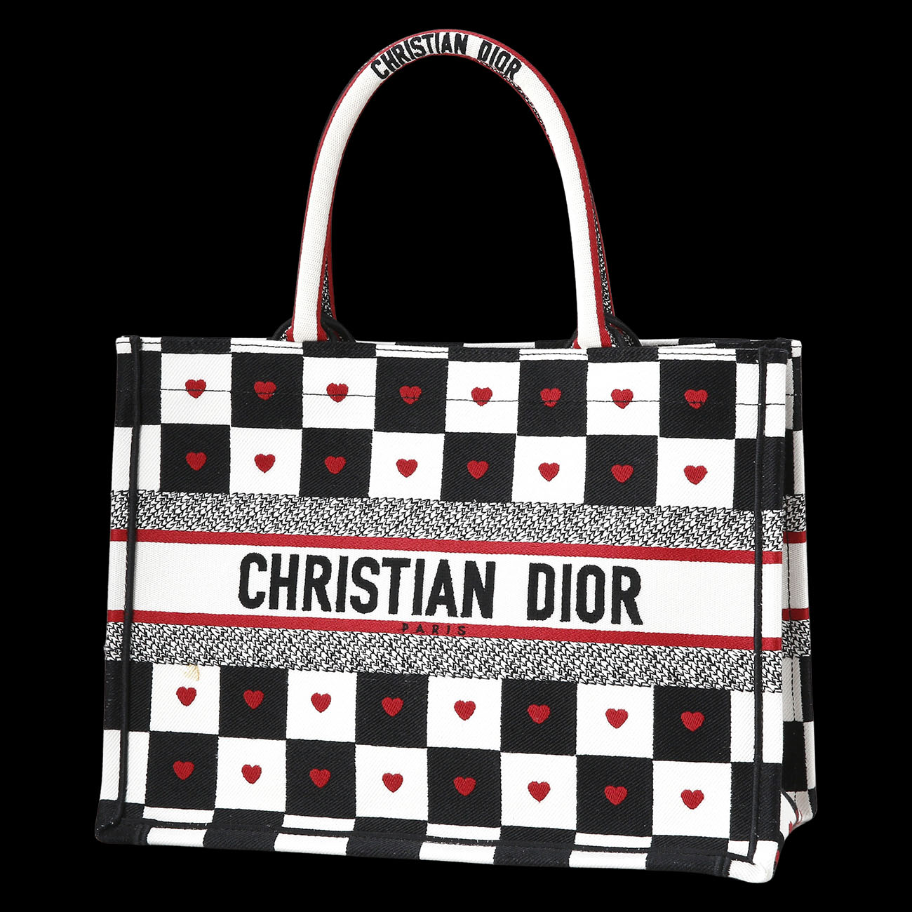 CHRISTIAN DIOR(USED)크리스찬디올 오블리크 북토트백 미디엄