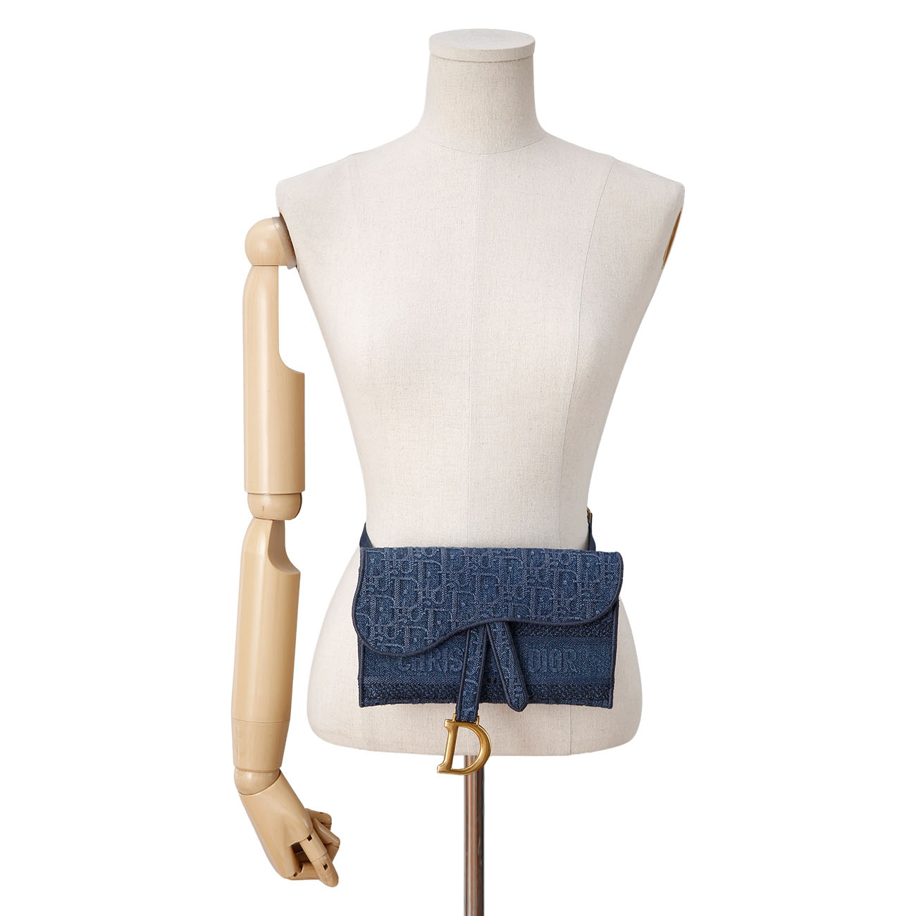 CHRISTIAN DIOR(USED)크리스찬디올 새들 벨트백