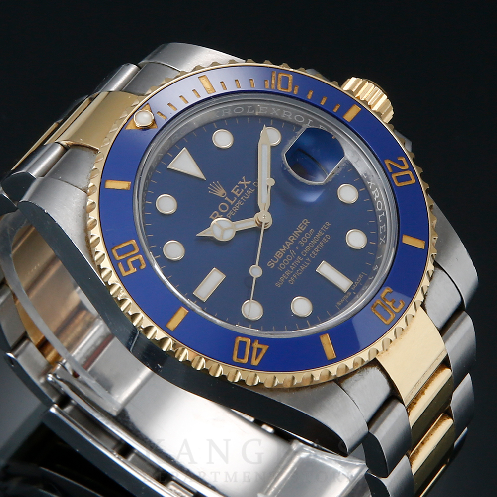 ROLEX(USED)로렉스 서브마리너 콤비 청판 116613LB