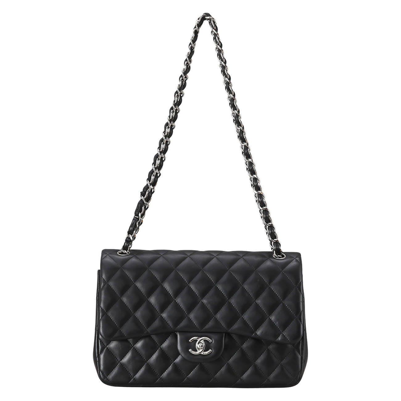 CHANEL(USED)샤넬 클래식 플랩백 램스킨 라지