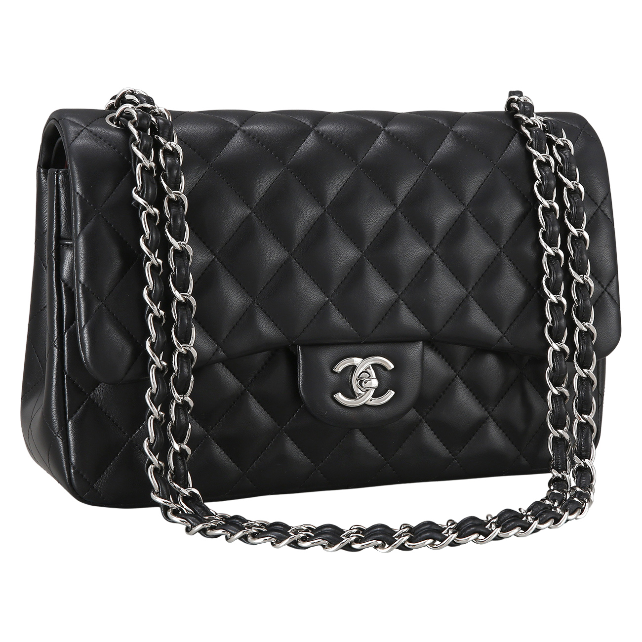 CHANEL(USED)샤넬 클래식 플랩백 램스킨 라지