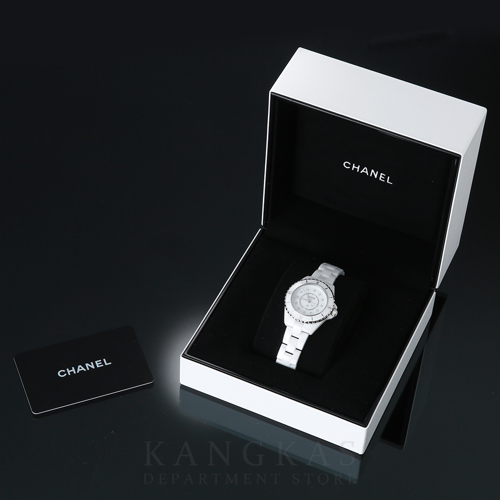 CHANEL(USED)샤넬 J12 화이트 세라믹 12P