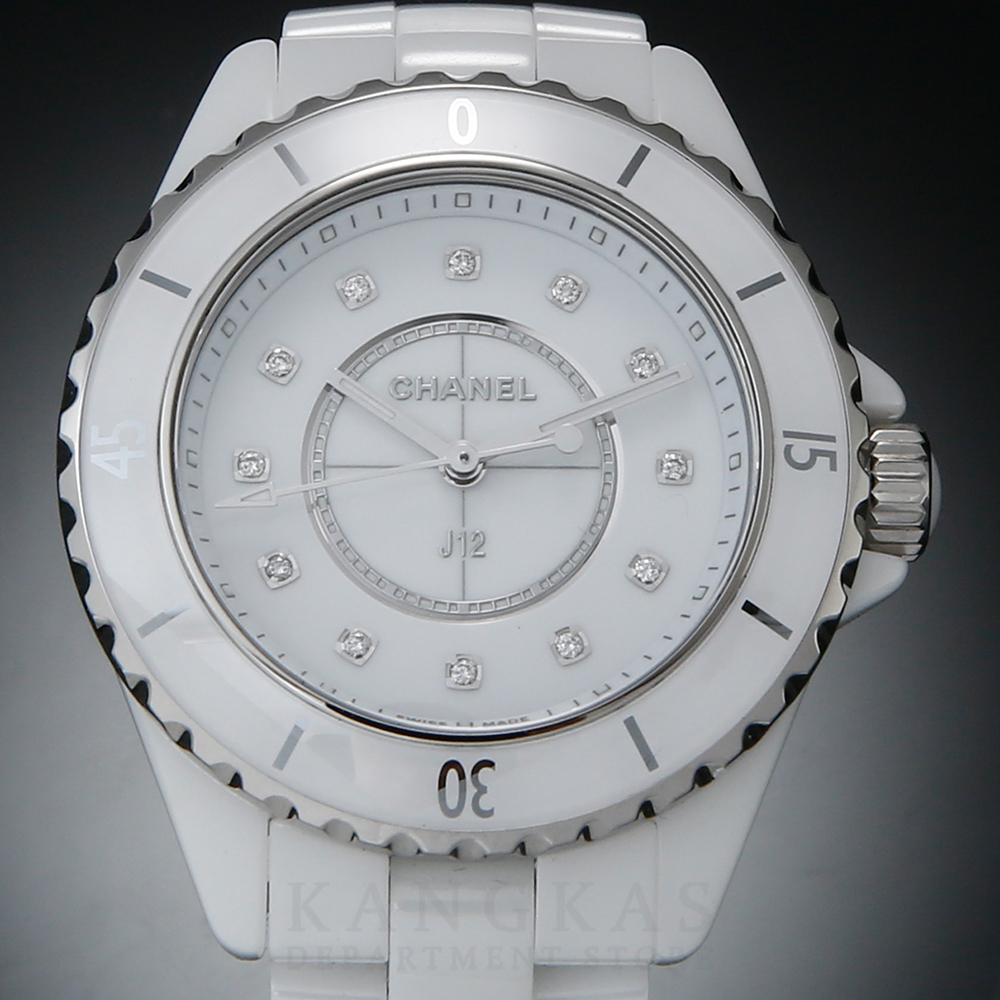 CHANEL(USED)샤넬 J12 화이트 세라믹 12P