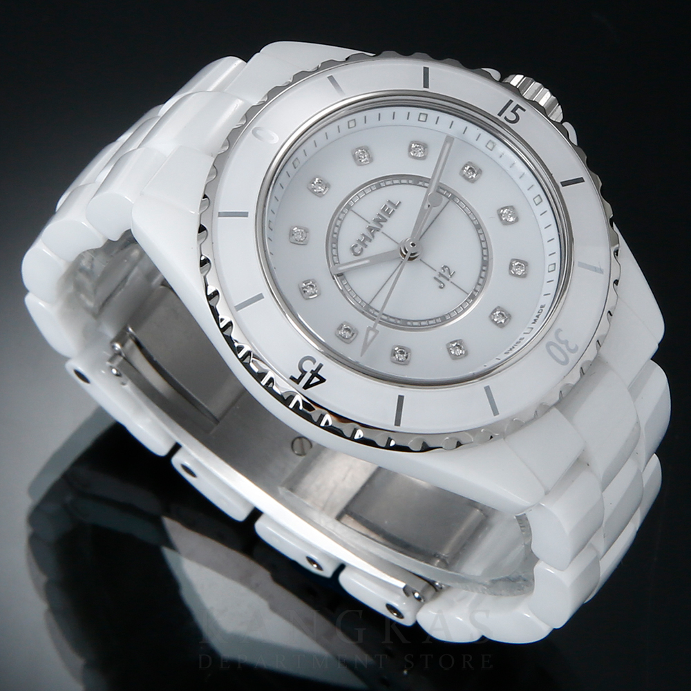 CHANEL(USED)샤넬 J12 화이트 세라믹 12P