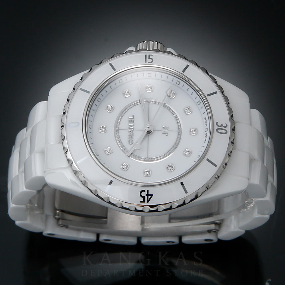 CHANEL(USED)샤넬 J12 화이트 세라믹 12P