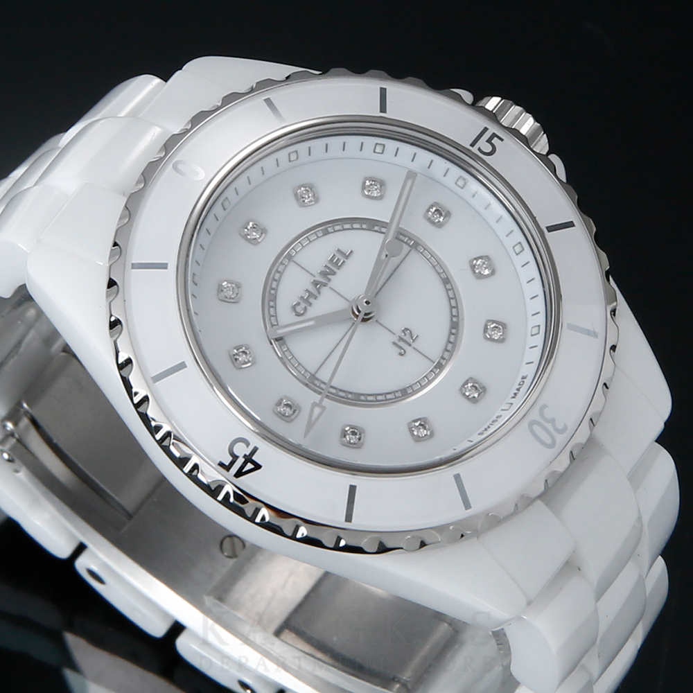 CHANEL(USED)샤넬 J12 화이트 세라믹 12P