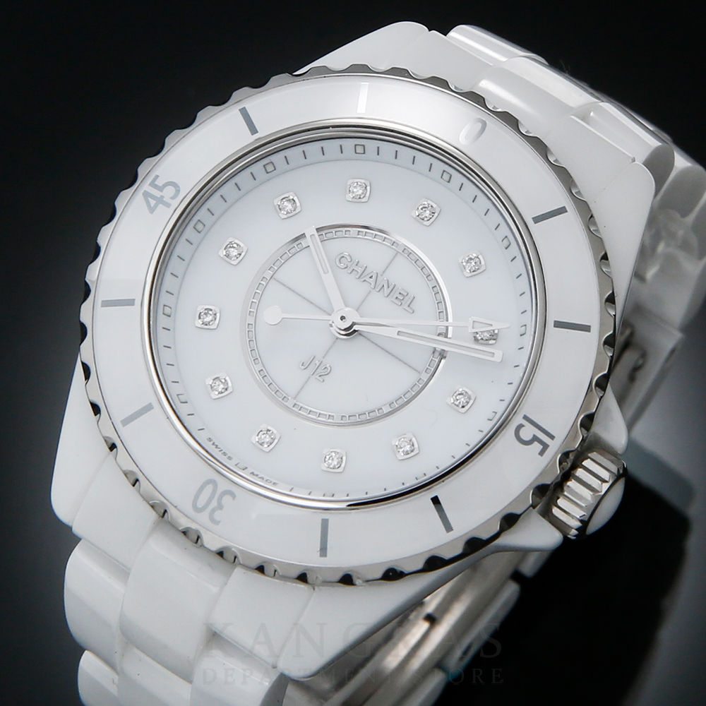CHANEL(USED)샤넬 J12 화이트 세라믹 12P