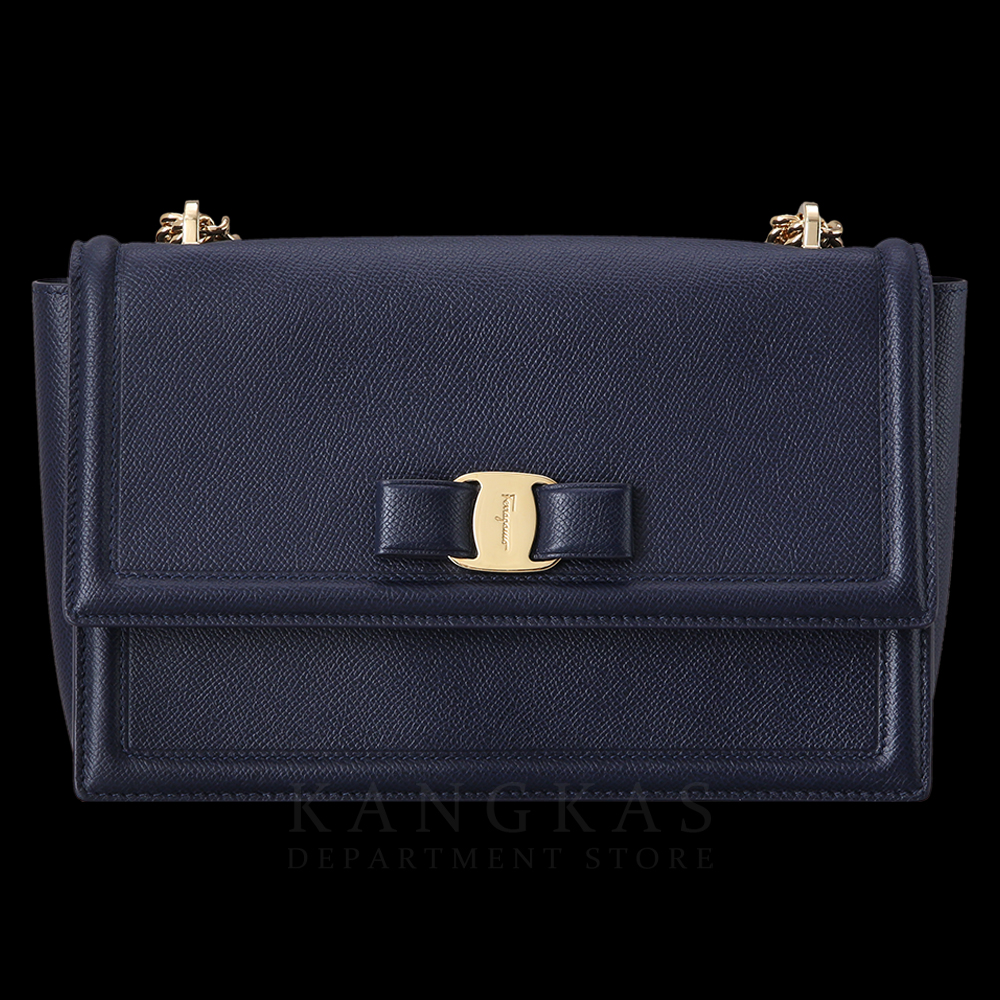 FERRAGAMO(USED)페레가모 바라리본 체인 숄더백