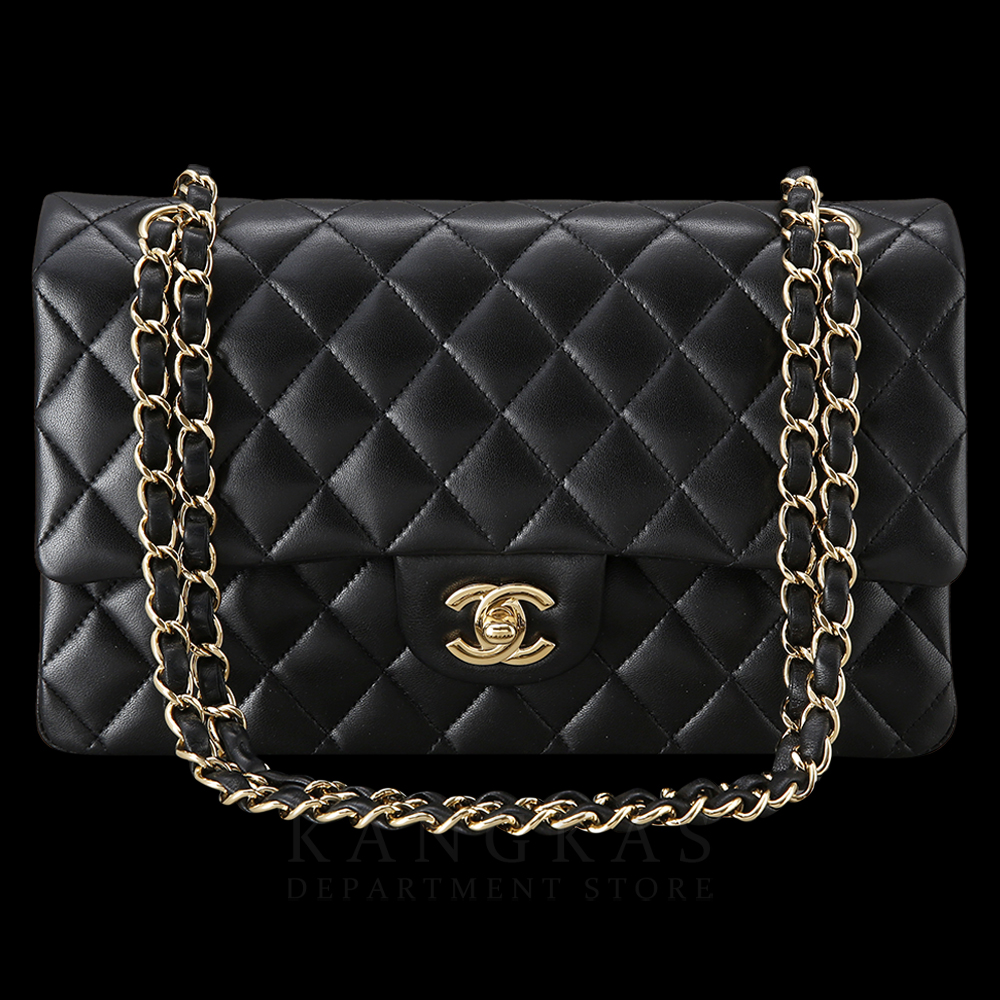 CHANEL(USED)샤넬 클래식 플랩백 램스킨 미듐