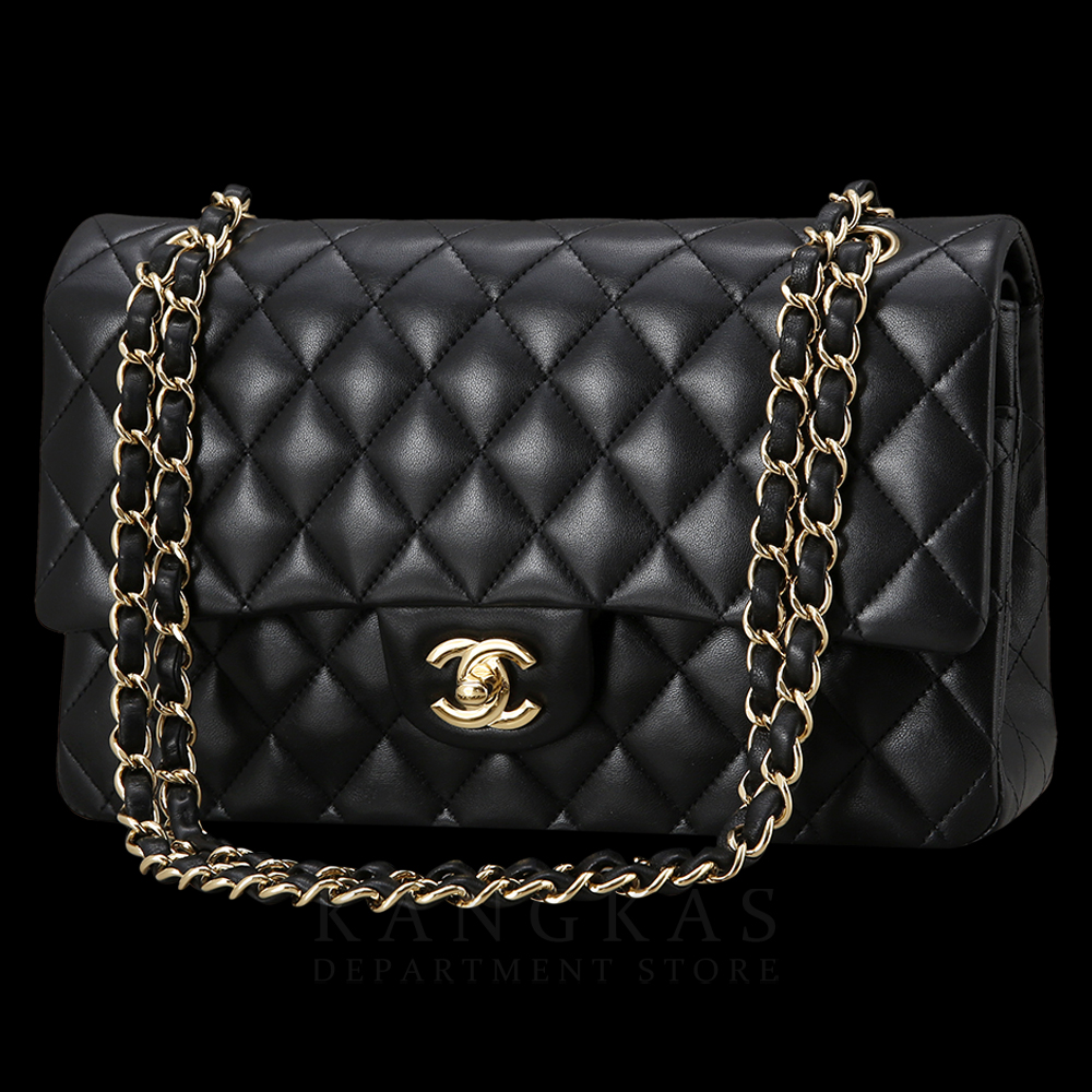 CHANEL(USED)샤넬 클래식 플랩백 램스킨 미듐
