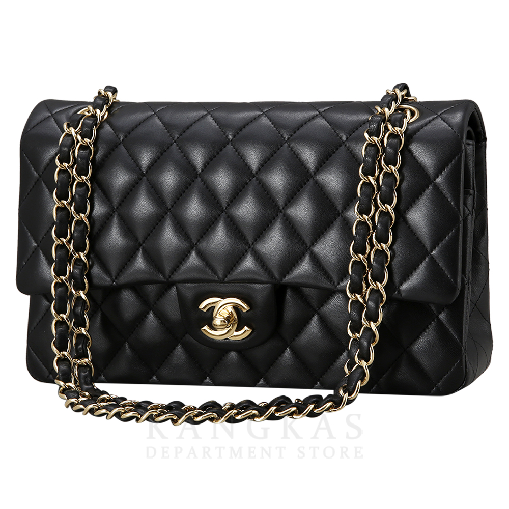 CHANEL(USED)샤넬 클래식 플랩백 램스킨 미듐