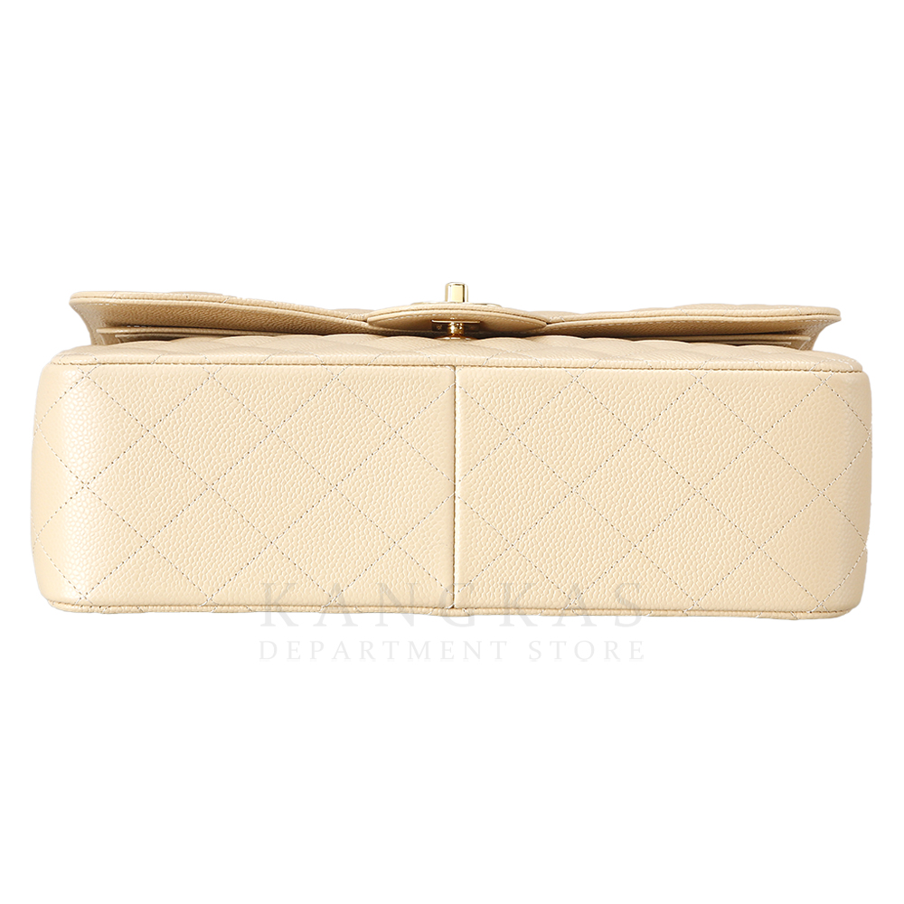 CHANEL(USED)샤넬 클래식 플랩백 베이지 라지
