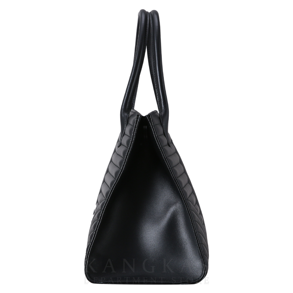 PRADA(USED)프라다 1BA165 모노크롬 사피아노 토트백