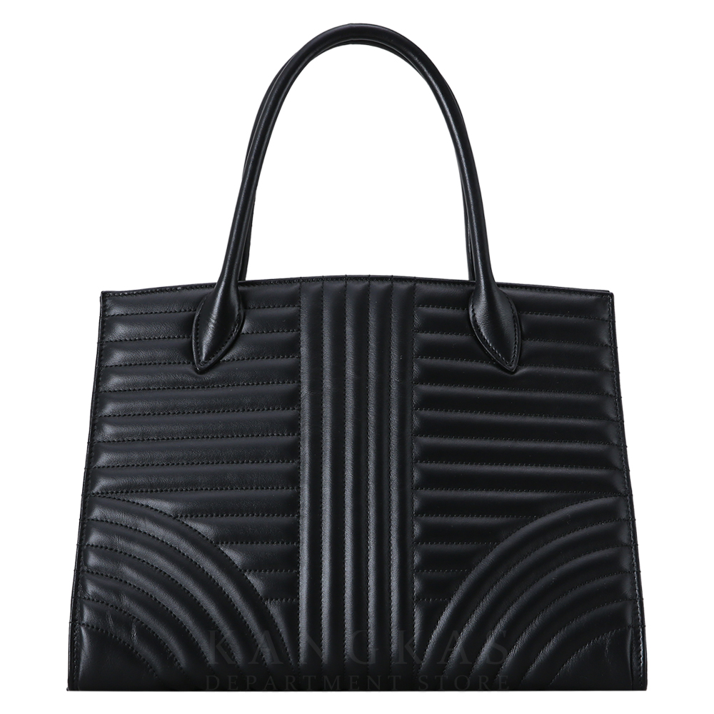 PRADA(USED)프라다 1BA165 모노크롬 사피아노 토트백