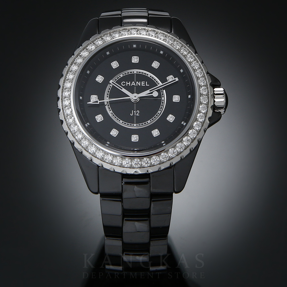 CHANEL(USED)샤넬 J12 다이아베젤 워치