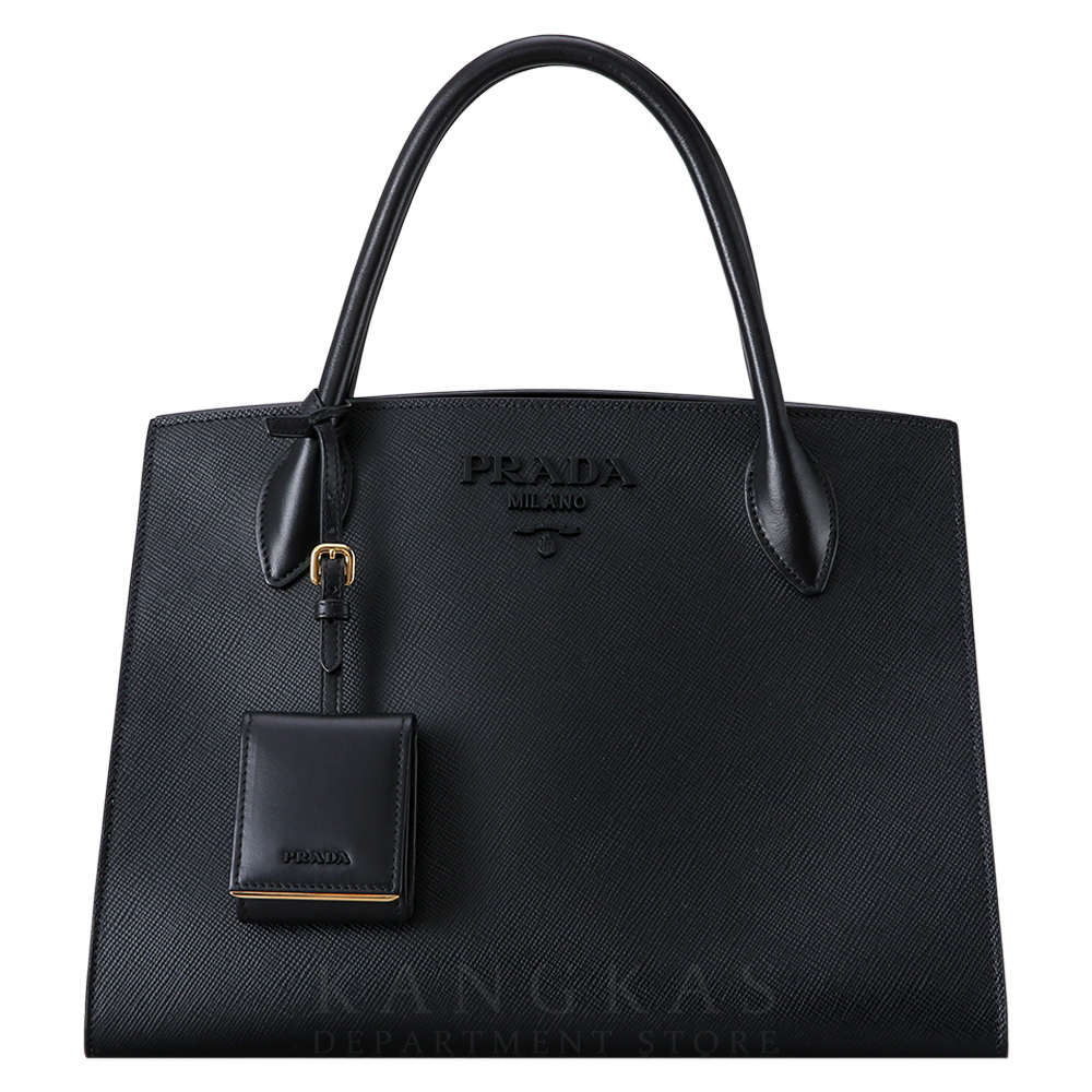 PRADA(USED)프라다 1BA155 모노크롬 토트백