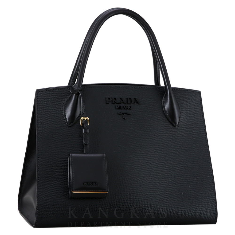 PRADA(USED)프라다 1BA155 모노크롬 토트백