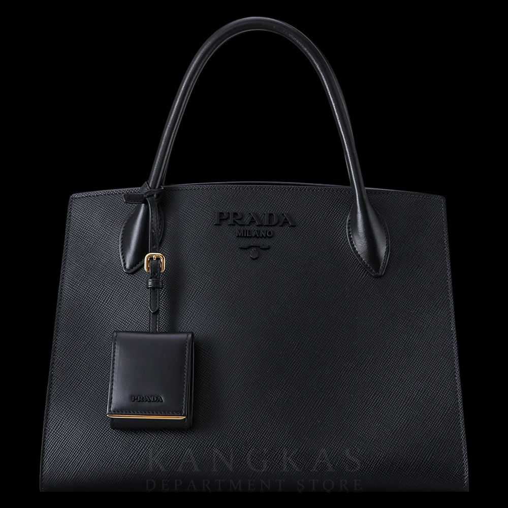 PRADA(USED)프라다 1BA155 모노크롬 토트백