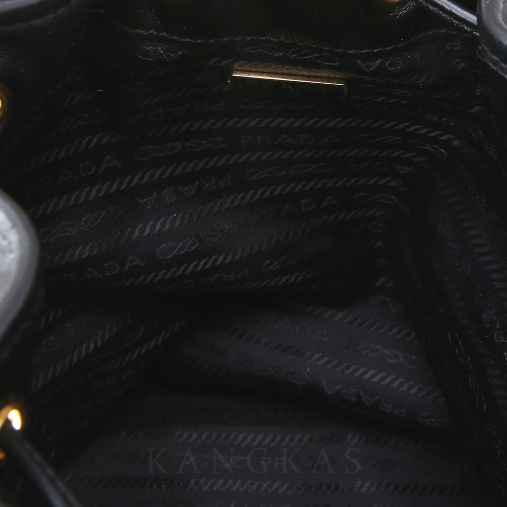 PRADA(USED)프라다 1BH038 레더 버킷백