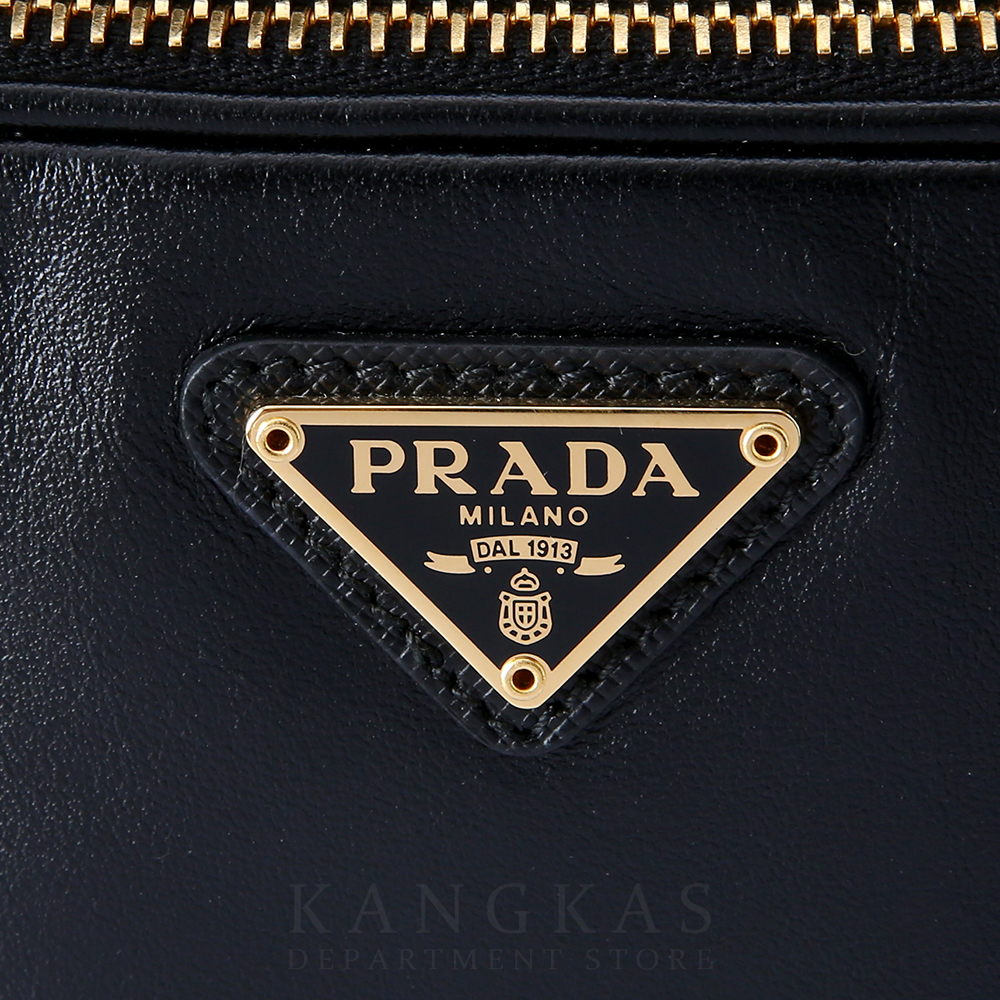 PRADA(USED)프라다 1BH038 레더 버킷백
