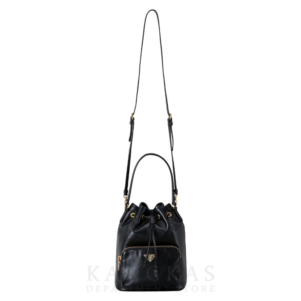 PRADA(USED)프라다 1BH038 레더 버킷백