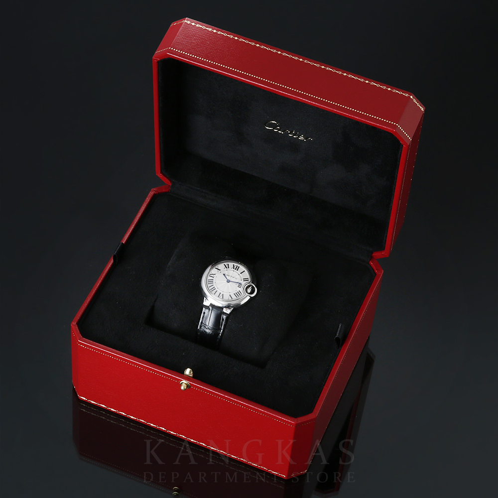 CARTIER(USED)까르띠에 발롱블루 33 스틸 쿼츠