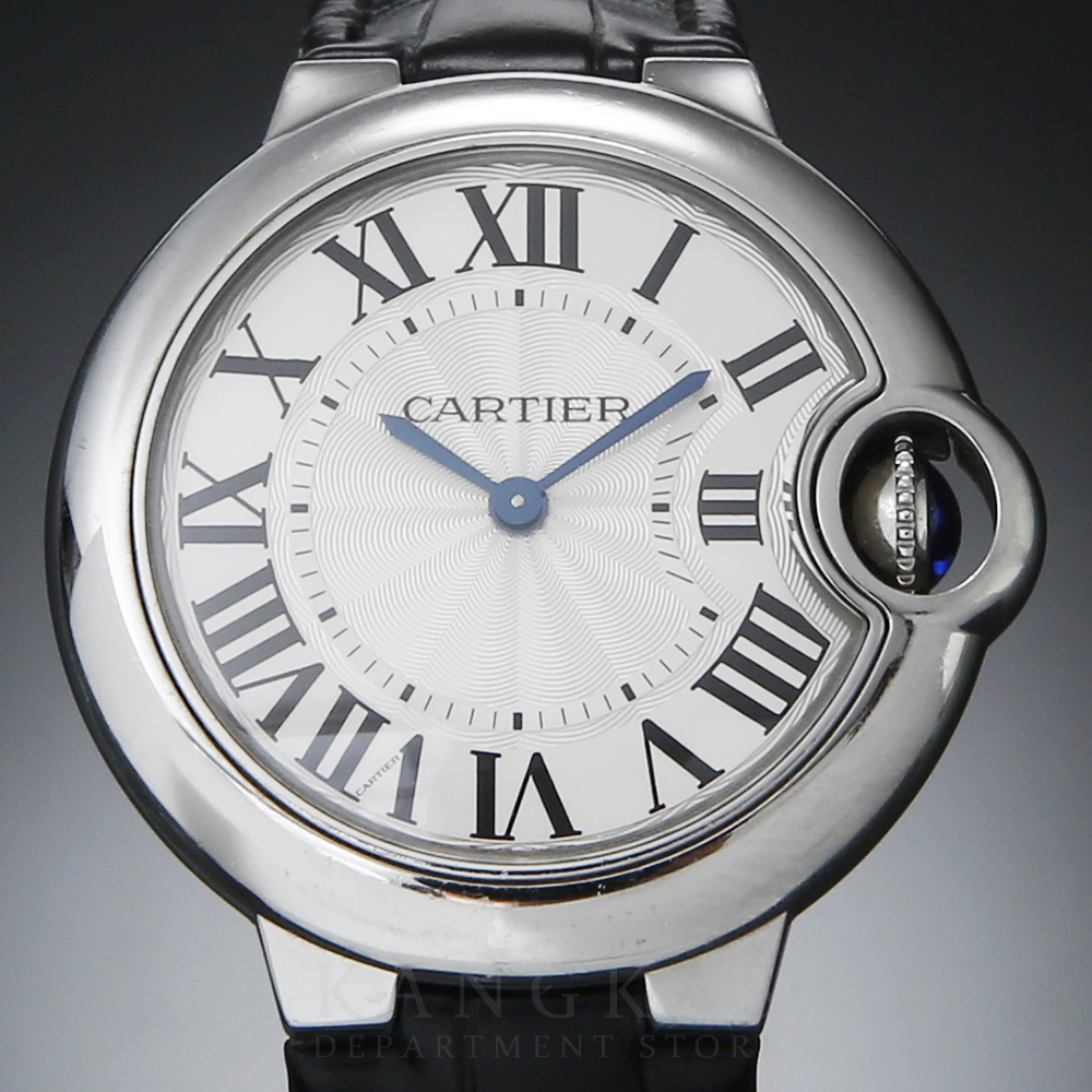 CARTIER(USED)까르띠에 발롱블루 33 스틸 쿼츠