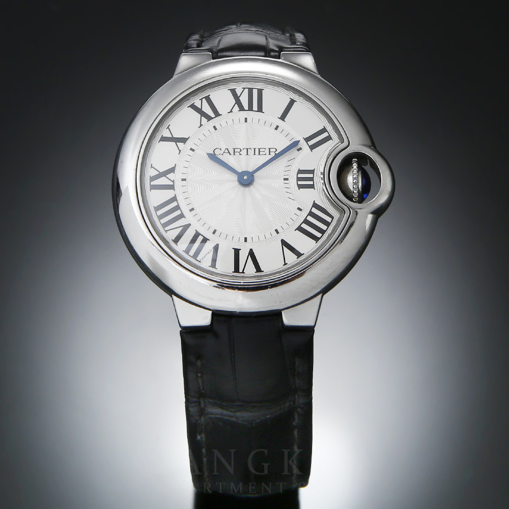 CARTIER(USED)까르띠에 발롱블루 33 스틸 쿼츠