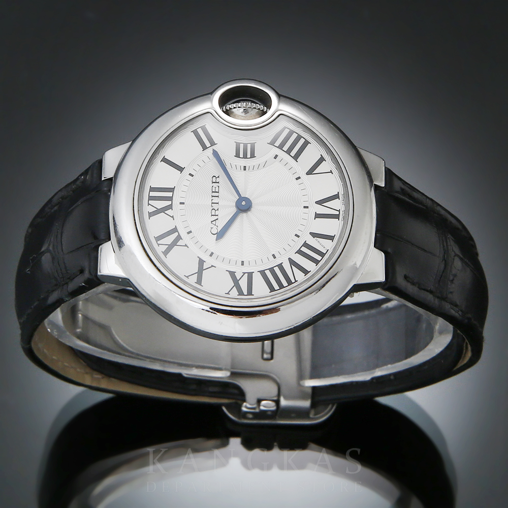 CARTIER(USED)까르띠에 발롱블루 33 스틸 쿼츠