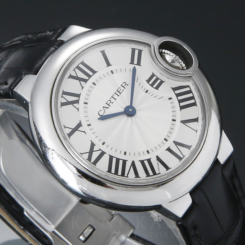 CARTIER(USED)까르띠에 발롱블루 33 스틸 쿼츠