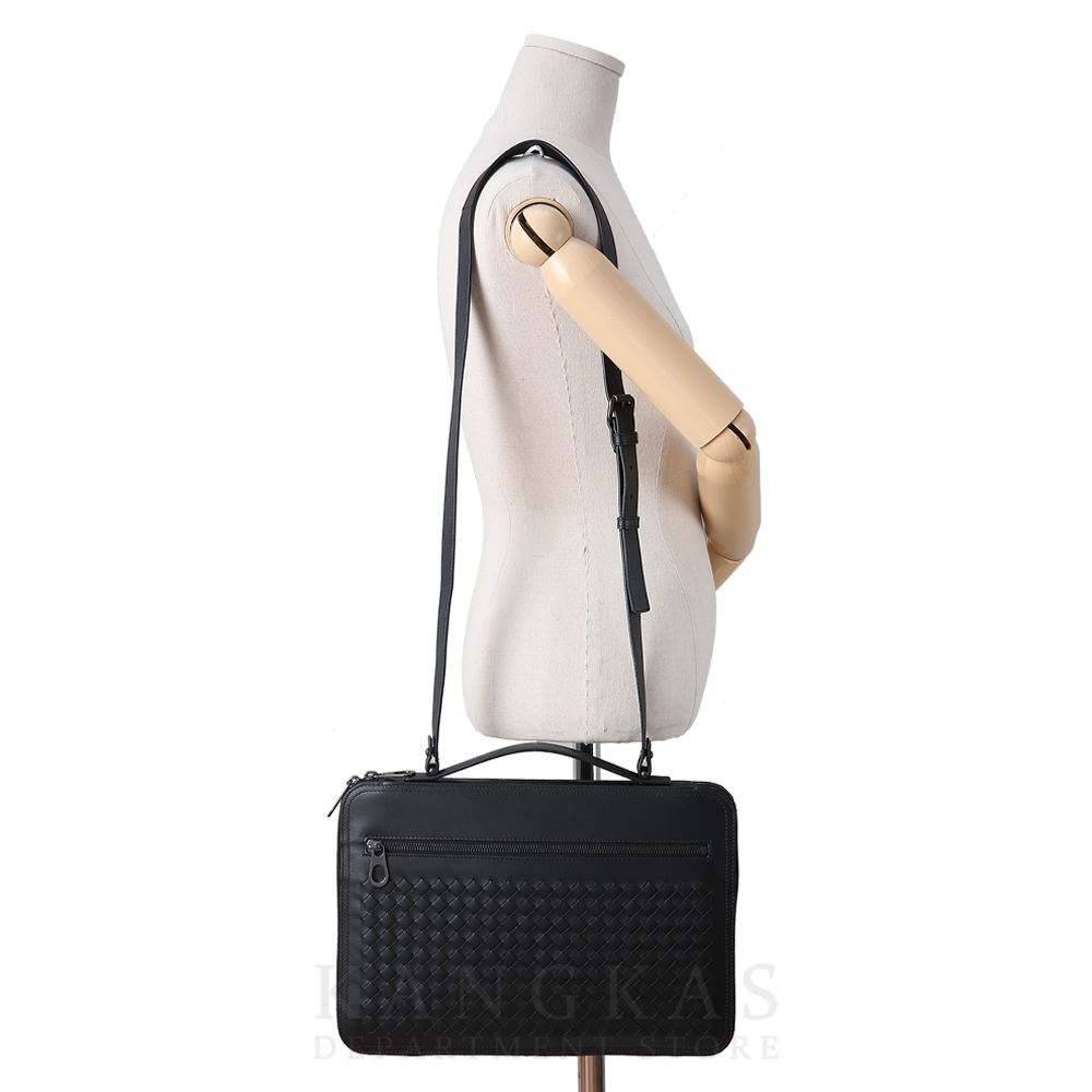 BOTTEGA VENETA(USED) 보테가베네타 인트레치아토 브리프케이스