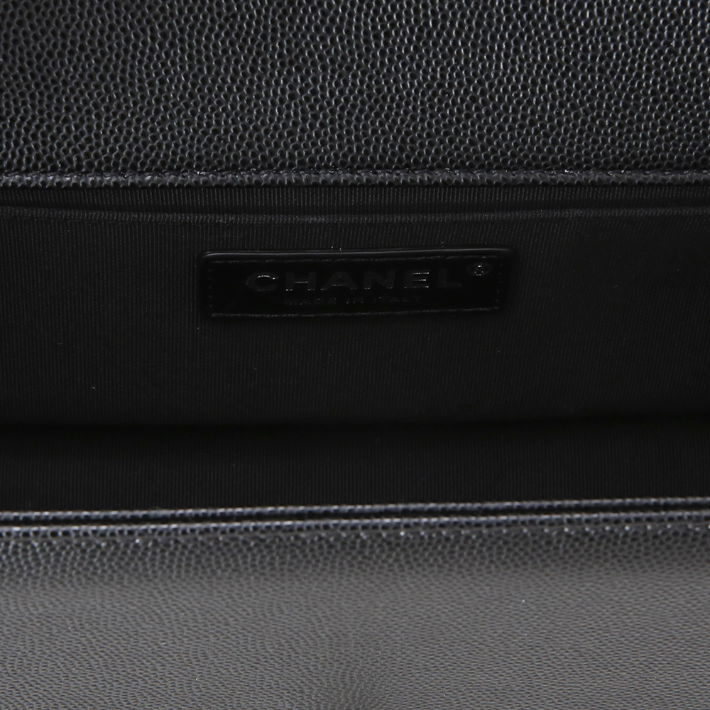CHANEL(USED)샤넬 보이샤넬 캐비어 미듐