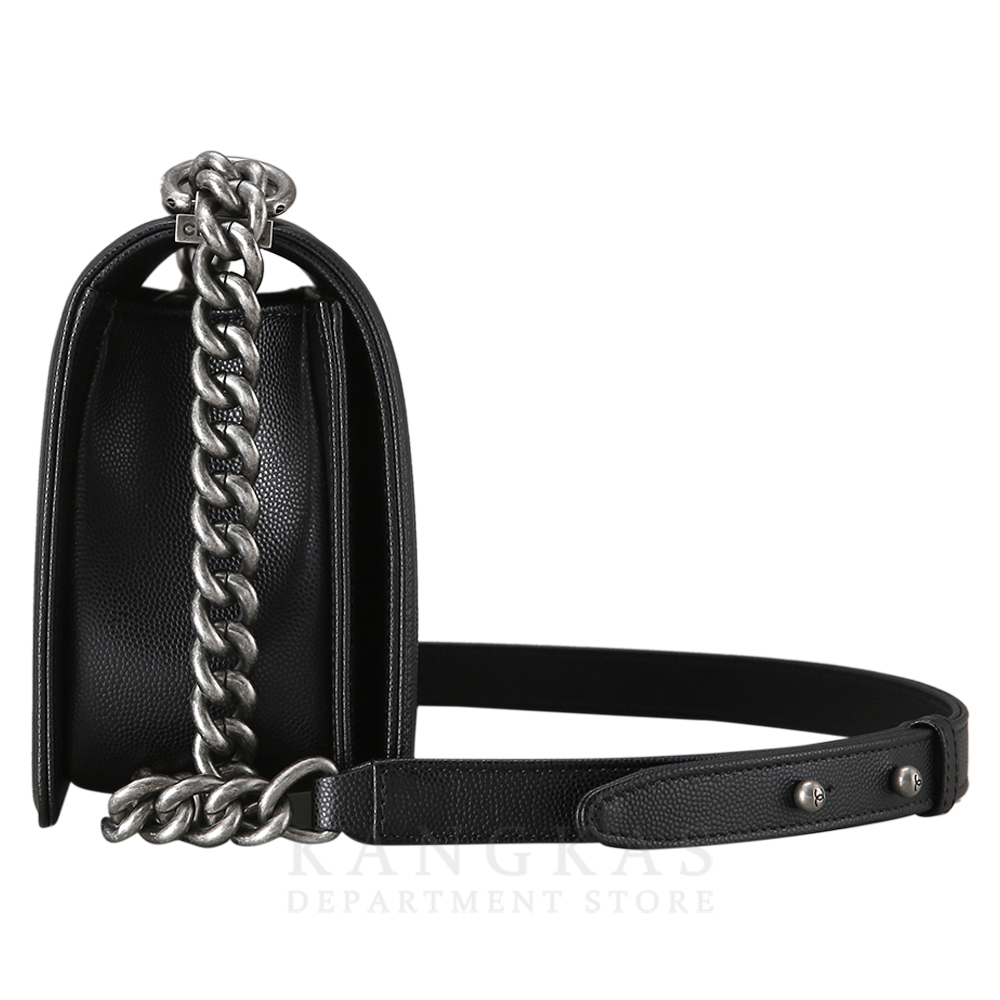 CHANEL(USED)샤넬 보이샤넬 캐비어 미듐