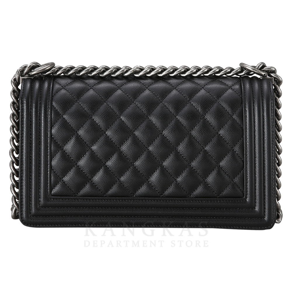 CHANEL(USED)샤넬 보이샤넬 캐비어 미듐