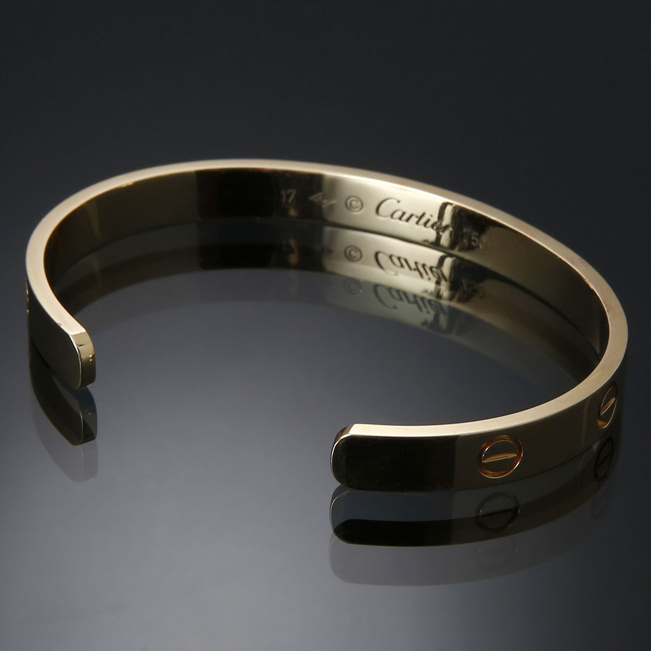 CARTIER(USED)까르띠에 뱅글 러브 브레이슬릿 #17