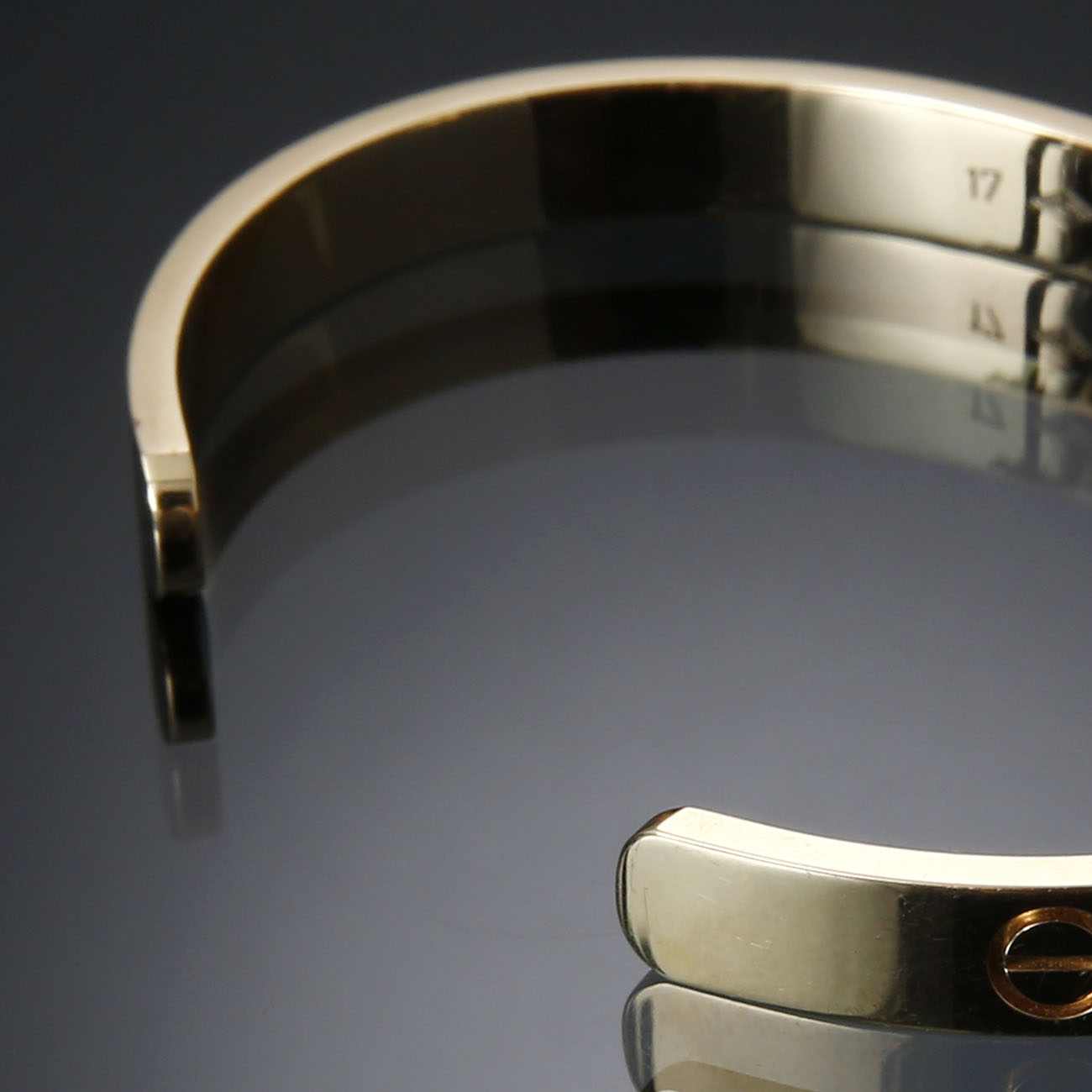 CARTIER(USED)까르띠에 뱅글 러브 브레이슬릿 #17